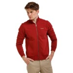 Bushman Pánska celozapínacia mikina Storn, burgundy XXXXL