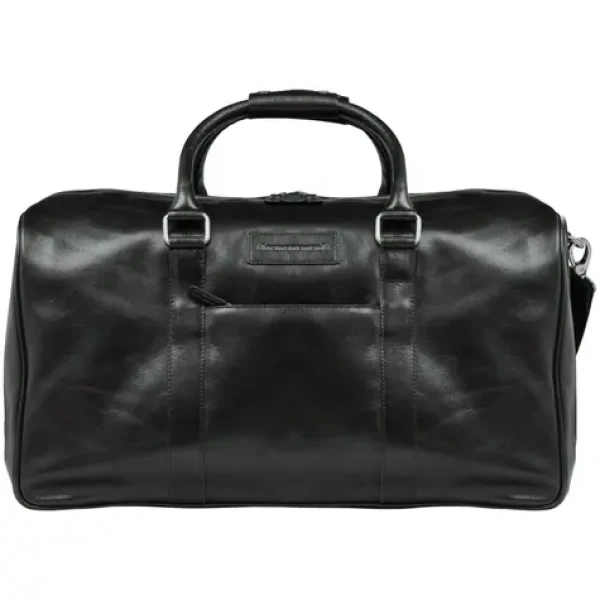 Dbramante1928 Aalborg Weekender Bag 15" čierna / Cestovná taška / Pravá koža / 52×29×28 cm (WKAAGTBL1021)