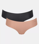 Dámske nohavičky ZERO Microfibre 2.0 Hipster C2P - BROWN - hnedo-čierna M0004 - SLOGGI BROWN M