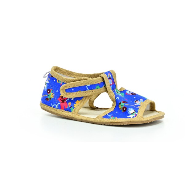 Milash Monica modré barefoot papuče (široké) 31 EUR