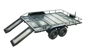 AMEWI RC príves Trailer Scale Crawler čierna