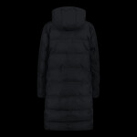 Dámska zimná bunda s kapucňou CMP zateplený nepremokavý kabát čierna (34K0096/U901) 46