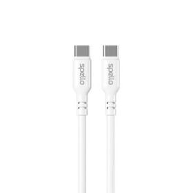 Spello kábel USB-C na USB-C 1m biela (9915101100175)