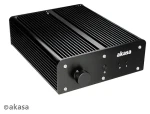 Akasa Pascal MC A-NUC22-M1B / Skriňa pre Intel NUC / Pasívne chladenie / IP65 / Hliníková (A-NUC22-M3B)