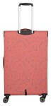 Veľký cestovný kufor Travelite Skaii 4w L Print Peach