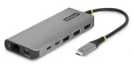 StarTech USB-C Multiport Hub 140W šedá / Rozbočovač / HDMI / Ethernet RJ-45 / 2x USB-A / 3x USB-C (315B-USBC-MULTIPORT)