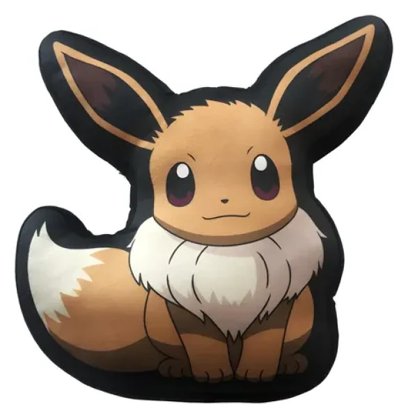 NEMESIS NOW Vankúš Pokémon Eevee / Vankúš / 40x40 cm / Polyester (XC6796X3EPM)