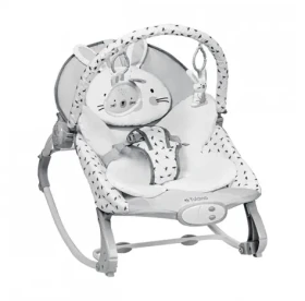 Tulano Cloe 35 Rabbit šedá / Hojdacie lehátko / od narodenia do 9 kg (TN-CLOE 35 RABBIT)