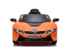 Mamido Detské elektrické autíčko BMW I8 JE1001 oranžové