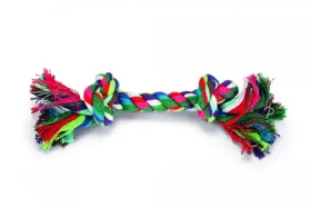 Beeztees Hračka bavlnené lano BONE 20cm (KF-640929)