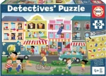 Educa Detektívne puzzle Mesto