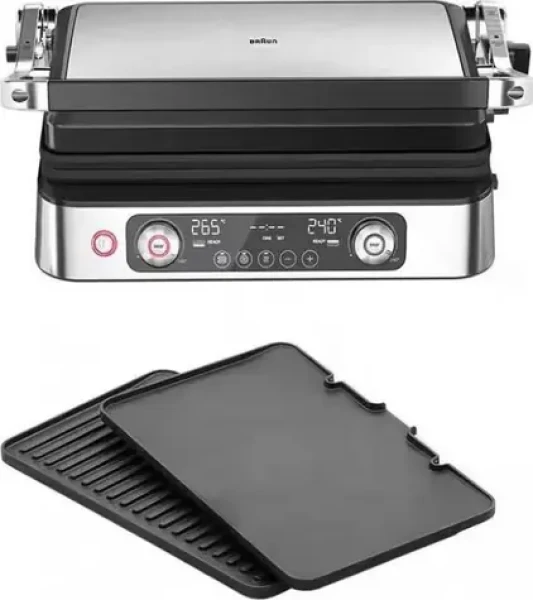Braun MultiGrill 9 CG9140 čierna / Kontaktný gril / 2200 W (0X17900006 CG9140)