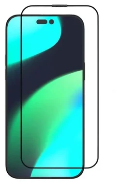 Devia Star Series čierny rámček / Ochranné sklo / iPhone 14 Pro Max / Tvrdené sklo (6938595370045)