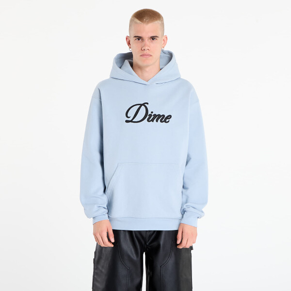 Mikina DIME Cursive Hoodie UNISEX Blue Fog XL