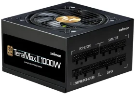 Zalman ZM1000-TMX2 čierna / Zdroj / 1000 W / 80+ Gold / ATX3.0 / aPFC / modulárne (ZM1000-TMX2)