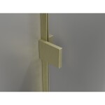 MEXEN/S - Lunar T sprchovací kút dvere krídlové pravá 130 x 90, transparent, zlato kartáčovaná 834T-130-090-55-00-P