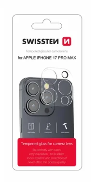 Swissten Ochranné sklo šošoviek fotoaparátu pre Apple iPhone 17 Pro Max (94500220)