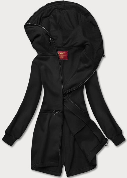 Čierna dámska mikina s opaskom (AMG-17) odstíny černé S (36)