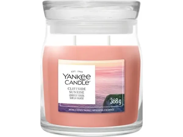 Yankee Candle Cliffside Sunrise Signature Stredná (5038581181073)