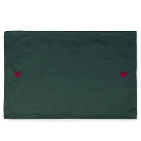 JUNA Vyšívané prestieranie Heart 49 × 32 cm