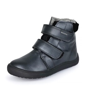 Dievčenské zimné barefoot topánky PRO-tex BEKA BLACK - 30