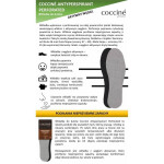 Coccine antiperspirant Perforované vložky do topánok DA0213 40