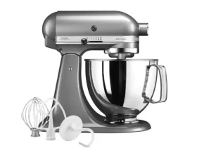 KitchenAid Kuchynský robot 5KSM125ECU strieborná / 300W / 4,8L / 10 rýchlostí (5KSM125ECU)