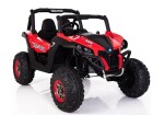 Mamido Detské elektrické auto Buggy SuperStar 4x4 MP4 červené