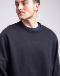 Carhartt WIP Faded Pond Corps Sweatshirt Black heavy stone wash S