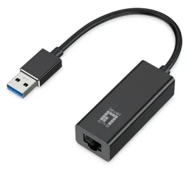 LevelOne USB-0401 / Sieťový adaptér / USB-A na RJ45 / Gigabit Ethernet / 1000 Mbit/s (USB-0401 V9)