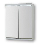 OLSEN SPA - Vrchný zrkadlová skrinka NICE s LED osvetlením - Rozmery skriniek - 80 × 64 × 15 cm OLNNIC80