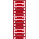 Weidmüller 1963650000 SFX 11/60 MC NEUTRAL RT značenie káblov Druh montáže: káblové spony Potlačiteľná plocha: 11 x 60 mm červená Počet markerov: 60 60 ks; 1963650000