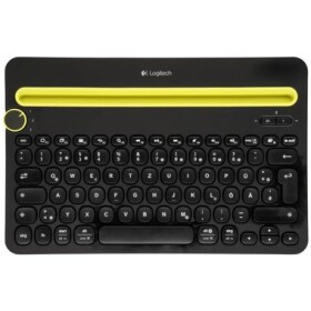 Logitech Wireless K480 čierna DE / Klávesnica / Bluetooth / DE / čierna (920-006350)