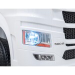 Mamido Elektrický kamión Scania R-SÉRIA 4x4 biely