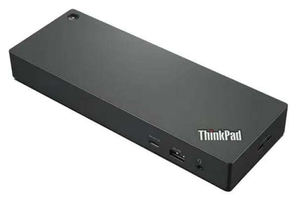 Lenovo Thunderbolt 4 dokovacia stanica čierna / Dokovacia stanica / 2x DisplayPort / HDMI / USB-C / 4X USB-A / RJ45 (40B00300UK)