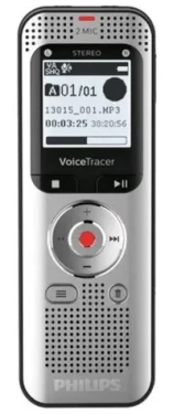 Philips DVT 2050 / diktafón / 8GB / až 2370 hodín záznamu / USB / 3.5 mm jack (DVT2050)