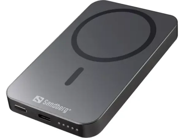Sandberg Mag Wireless Powerbank čierna / MagSafe / 500mAh / USB-C / 15W (420-96)