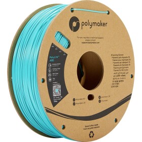 Polymaker PE01010 PolyLite vlákno pre 3D tlačiarne ABS plast Bez zápachu 1.75 mm 1000 g tyrkysová 1 ks; PE01010