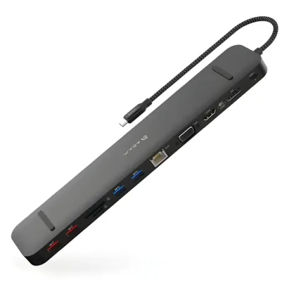 Adam Elements CASA Pro Max čierna / USB-C húb / 13 v 1 / 4K 60Hz (AEAAPADHUBPROMBK)