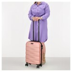 Malý škrupinový kufor Beagles Travel Originals 19214 S Rose Gold