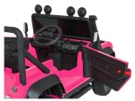 Mamido Detské elektrické autíčko Land Rover Defender 110 SVX Concept ružové