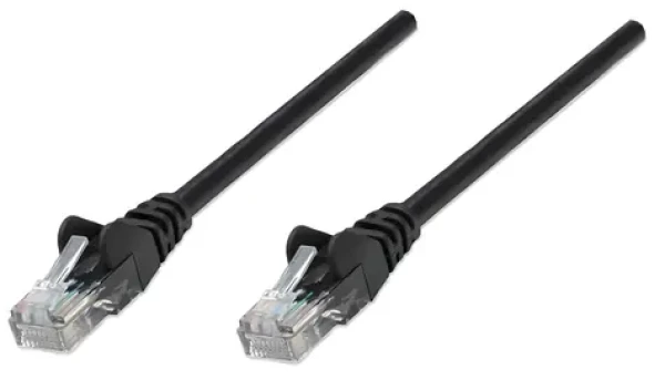 Intellinet čierna / Patch kábel / Cat5e / U/UTP / RJ-45 / 5 m (320771)
