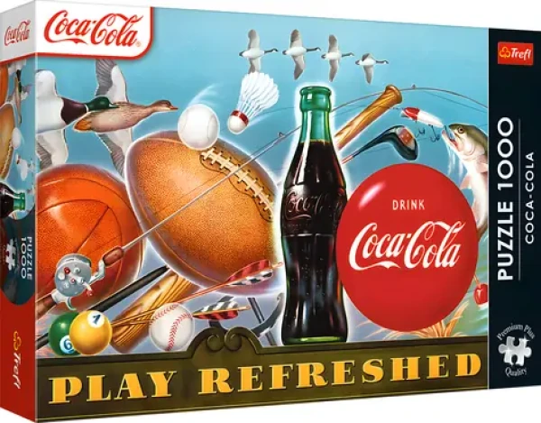 Trefl Puzzle Premium PLUS Coca-Cola: Hraj osviežený