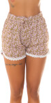 Sexy Highwaist Shorts with Print lace