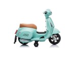 Mamido Detský elektrický skúter Vespa 300 Mini tyrkysový