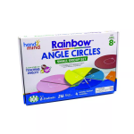 Learning Resources Learning Resources Farebné kruhy s uhlami (set 6 ks)