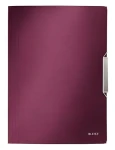 Leitz Style granátovo červená / Dosky na dokumenty / PP fólie / až 150 listov A4 (39770028)