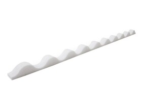 Tesniaca lišta (vlna) – Gutta Gutta, vlna - biela (760 mm)