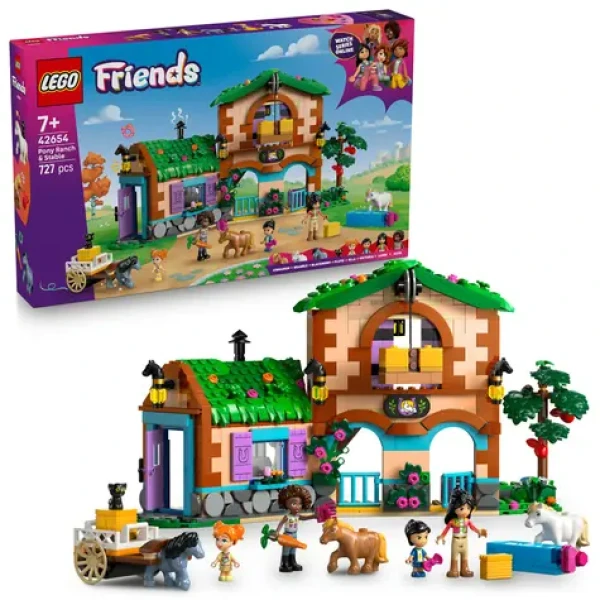 LEGO® Friends 42654 Ranč s poníkmi a stajňou