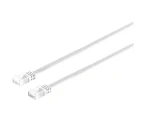 SCONN patch kábel Cat6 plochý biely 0,5 m / Patch kábel / U/UTP / Slim (75711-SL0.5W)